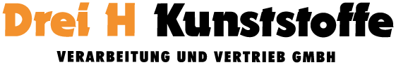 Logo Weiß | Drei H Kunststoffe Verarbeitung und Vertrieb GmbH